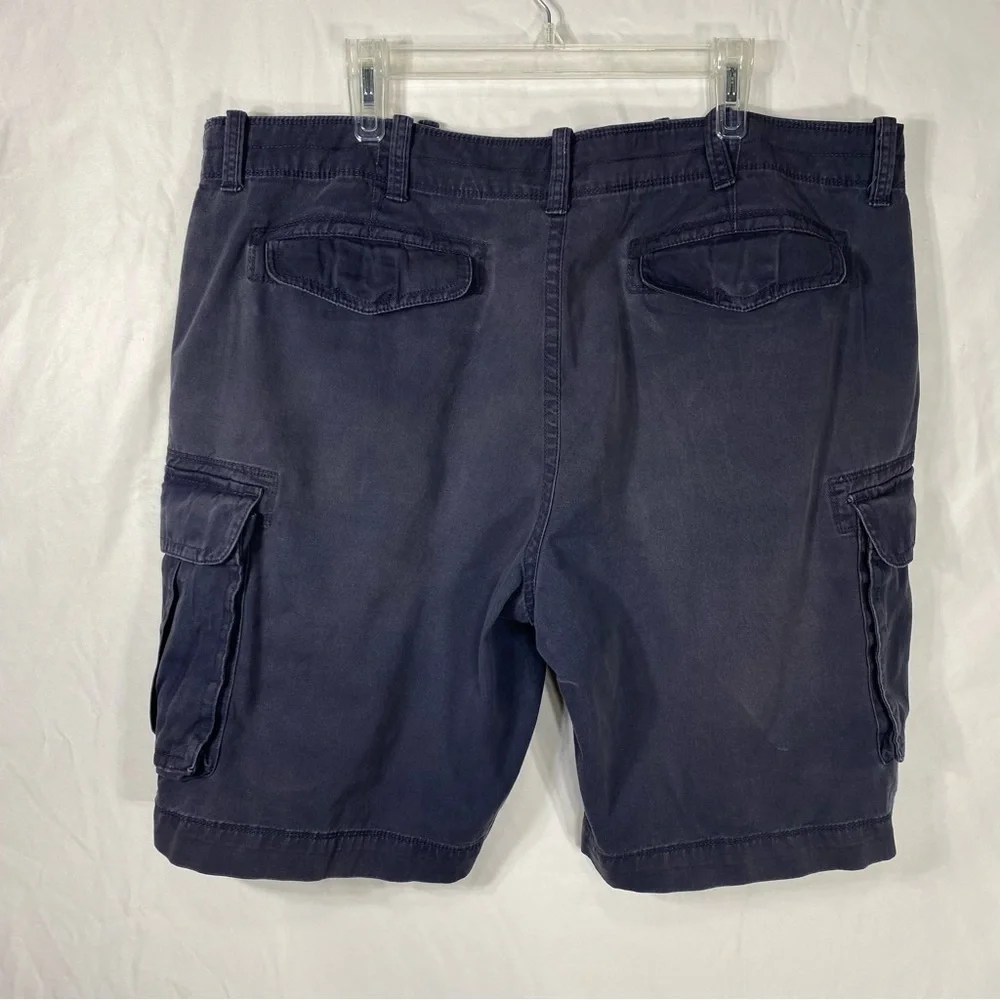 The Foundry Faded Blue Men’s Worn Cargo Shorts